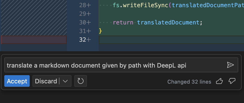 GCC chat dialog